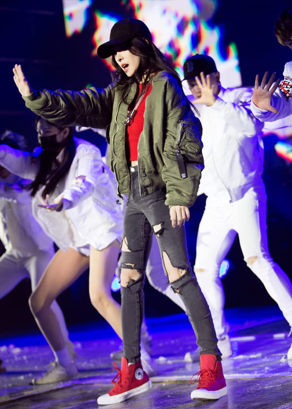 张碧晨自饰演唱会图片3